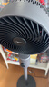 美的（Midea）空气循环扇电风扇家用摇头台式桌面两用小电扇卧室低噪台扇循环扇【25年全新升级】 【Turbo喷射暴风空气循环】24KL 实拍图