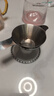 雅集不锈钢茶漏茶渣过滤网公道杯茶杯茶隔茶滤家用办公带不锈钢底座 实拍图
