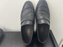 金利来（Goldlion）男鞋商务休闲正装鞋秋季舒适轻质时尚皮鞋50383013701A-黑-38码 实拍图