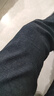 真维斯（Jeanswest）牛仔裤男2026春夏轻商直筒修身牛仔长裤男黑色常规33 实拍图