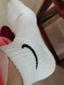 耐克速干训练短袜(3双)夏季支撑柔软舒适NIKE EVERYDAY SX7677 100白/(黑) S 实拍图