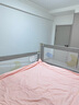 M-CASTLE床围栏婴儿童床上挡板宝宝床边防摔床护栏三面拼接防夹防掉床围挡 银河灰 单面装 1.8米 实拍图