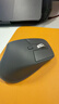 罗技（Logitech）大师系列 MX Master 3S 菁英版 无线蓝牙鼠标  办公静音鼠标 人体工学 石墨黑 无线接收器需另购买 实拍图