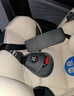Heekin德国 儿童安全座椅汽车用0-4-12岁婴儿宝宝360度旋转ISOFIX硬接口 尊享灰(遮阳棚+上拉带+侧保护) 实拍图