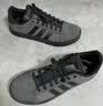 adidas DAILY 4.0复古百搭休闲帆布鞋男女阿迪达斯官方轻运动   黑色/碳黑   44.5 实拍图