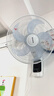 艾美特（AIRMATE）电风扇家用商用壁扇壁挂式风扇摇头转页扇食堂餐厅宿舍风扇大风量墙壁风扇 RD12 实拍图