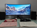 华硕战影34 VG34WQML5A 34英寸电竞显示器2K WQHD曲面带鱼屏HVA 250Hz高刷HDR400 95%DCI-P3 HDMI2.1 实拍图