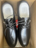 宜驰（EGCHI）皮鞋男士商务休闲正装英伦耐磨舒适通勤鞋子男 1618-G 黑色 40 实拍图