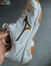 美津浓（MIZUNO）CYCLONE SPEED CN排球鞋综合室内外训练鞋男女款羽毛球鞋乒乓球鞋 白金 【颜值与实力并存】 42 =270mm 实拍图