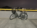 迪卡侬迪卡侬城市自行车26寸代步单速男女上班通勤轻便学生单车OVB1 黑色S/M号（1.45-1. 75m） 26英寸 单速 实拍图