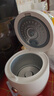 美的（Midea）小电饭煲迷你微压小型家用电饭煲1-2人用电饭锅小电锅宿舍用老式多功能煲汤煮饭煮粥不粘内胆 【可爱小白煲】不沾内胆 1.2L 一键操作 实拍图