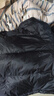 网易严选25新品90鸭绒超蓬羽绒服休闲面包服石墨烯保暖轻量抗菌防泼水 25秋冬立领-静谧黑 M 实拍图