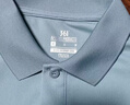 361°运动翻领t恤男2026年春夏季新款休闲透气短袖情侣POLO衫 【男款】岛灰蓝 M 实拍图