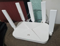 中兴（ZTE）巡天 AX3000满血WIFI6千兆无线家用路由器 自研双核主芯片 5G双频穿墙王wifi路由 Mesh 3000M速率 实拍图