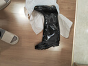 回力雨鞋男士款时尚雨靴水鞋靴户外防水防滑耐磨HL838高筒黑色42码 实拍图