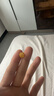 周六福爆闪方糖黄金耳钉女足金耳饰母亲节礼物A0913173 一对 约2.17g 实拍图