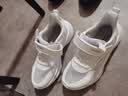 361°儿童运动鞋跑鞋2026夏季男女童3-12岁轻便大网孔跑鞋白33 实拍图