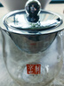 久堂加厚玻璃公道杯带茶漏一体套装茶海分茶器倒茶杯功夫茶具耐热高档 卡网带盖-京也特大龙蛋公杯500ml 实拍图