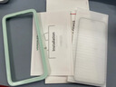 绿联适用苹果15ProMax钢化膜iPhone15ProMax手机膜防摔防指纹高清全屏覆盖全包边保护前贴膜 2片装 实拍图