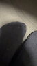 棉满满袜子女士100%纯棉抗菌防臭透气长筒黑色全棉春秋季运动风长袜6双 实拍图