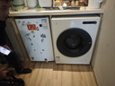 米家小米滚筒洗衣机全自动10公斤羊毛洗超薄机身智能洗一级能效租房冰白官方正品XQG100MJ204 实拍图