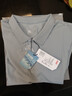 京东京造【100系列云感速干】运动短袖Polo衫男苏超定制春夏 灰蓝3.0 XL 实拍图