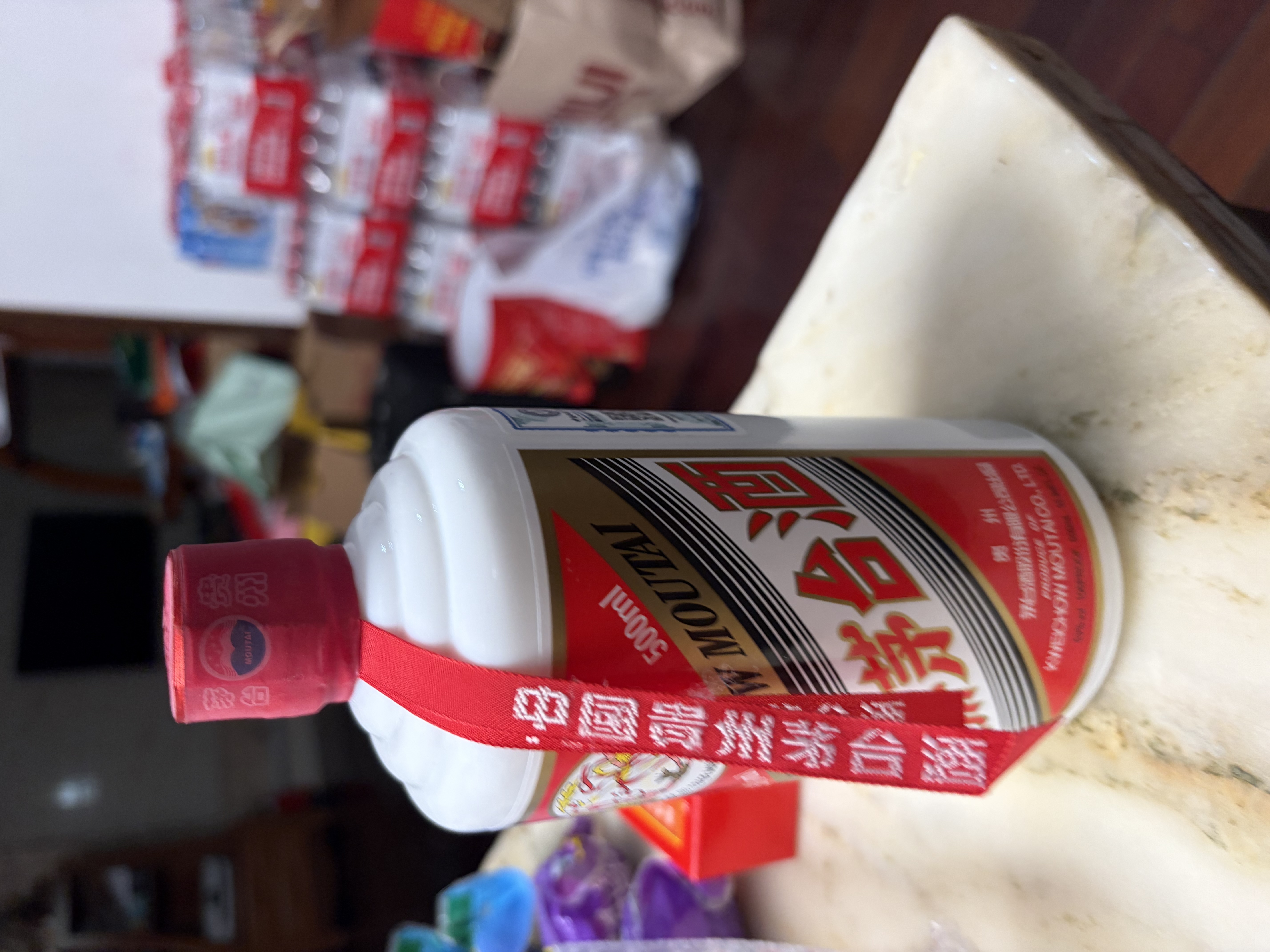 茅台飞天 53度酱香 国内版 送礼 白酒 老酒收藏 【带电子鉴定证书】 2022年 500mL 1瓶 茅台飞天 实拍图
