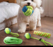 HELLOJOY狗狗玩具 耐咬磨牙棉绳球套装宠物幼犬小狗玩具自己玩解闷9件套 实拍图