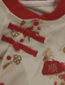 优奇婴儿衣服连体衣新生儿满月白天哈衣宝宝周岁春秋纯棉衣服外出 实拍图