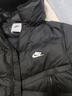 耐克NIKE男冬季长款连帽羽绒服 运动防寒外套DV1134-010黑L 实拍图