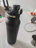 恩尔美（nRMEi）保温保冷杯大容量男士款316不锈钢学生户外骑行便携运动水壶杯子 黑色1000ml【抗菌316/保温保冷】 实拍图