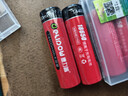 德力普（Delipow）18650锂电池14400mWh平头4节3.7V-4.2V通用可充电锂电池强光手电筒专用/麦克风/头灯/航模/小风扇 实拍图