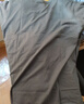 立蒙（LIMENG）男女装素色180g全棉短袖t恤圆领宽松体恤打底衫 深灰 XL 实拍图