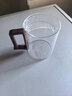 TEAHUE茶杯玻璃泡茶带月牙过滤水杯子高硼硅喝绿茶杯办公家用男士马克杯 实拍图