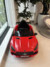 乐威普奔驰授权儿童电动车遥控四轮汽车宝宝礼物小孩玩具车可坐人摇摆车 实拍图
