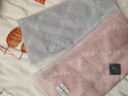 金号无捻柔软吸汗透气枕巾 菱形块枕头巾 单条装 红色 78*52cm 126g 实拍图