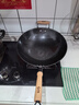 中福陆川铁锅炒菜锅家用无涂层氮化窒化广西生铁铸铁锅炒锅燃气已开锅 圆底 36cm 【有耳+锅盖】JD或SF物流 实拍图