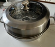 美厨（MAXCOOK）蒸锅汤锅火锅 304不锈钢28cm单层汤蒸锅 加厚复底汤蒸锅 实拍图
