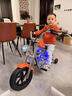 暴风骑士儿童电动摩托车小哈雷单驱两轮电动车3-12岁礼物童车C12尊享版橙 实拍图