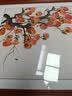 良木新中式电表箱装饰画免打孔总闸开关配电箱遮挡装饰画壁画柿柿如意 3A-事事如意-红褐实木框 50*40CM左推拉遮挡40*30 实拍图