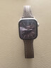 Apple/苹果 Watch S11 智能手表GPS+蜂窝款42毫米银色铝金属表壳雾紫色运动型表带M/L MF9J4CH/B 实拍图