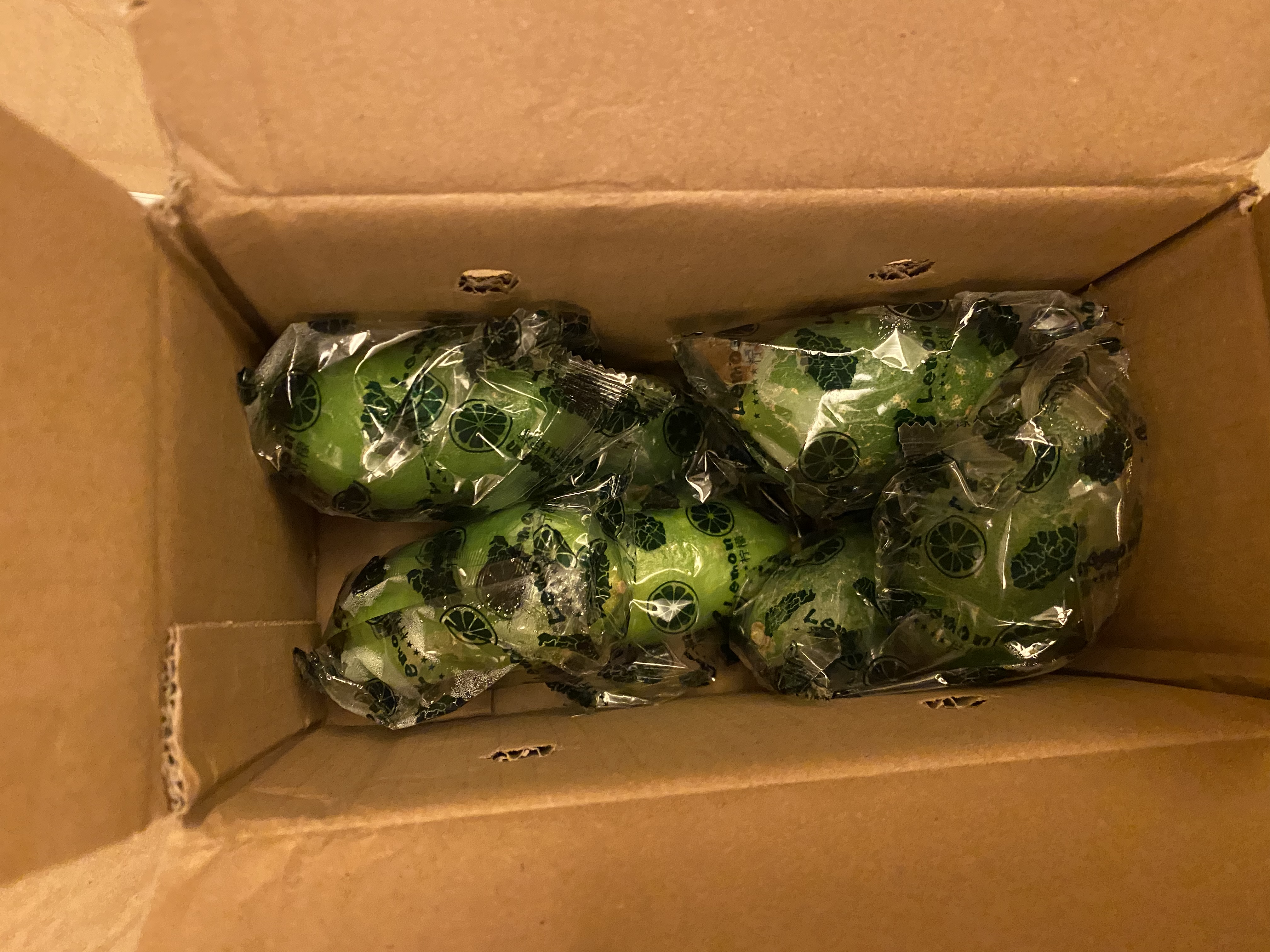 村下佬海南无籽香水柠檬新鲜现摘现发青柠檬暴打柠檬茶奶茶店推荐 海南无籽香水柠檬-单果80g 中果：净重2斤 实拍图