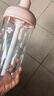 乐扣乐扣（LOCK&LOCK）夏天塑料儿童水杯樱花奶茶杯带吸管户外提手男女杯子700mL粉色 实拍图