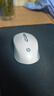 惠普（HP）S1000DC无线蓝牙双模充电鼠标 TypeC充电 无线轻音蓝牙办公鼠标 白色 实拍图