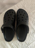 卡骆驰（CROCS）贝雅洞洞鞋男鞋女鞋轻便耐磨一脚蹬拖鞋休闲鞋百搭花园鞋|10126 黑色-001 43 (270mm) 实拍图