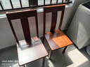 莱仕达乌金木实木餐桌椅可伸缩方圆两用折叠饭桌YIYJ118 1.35餐桌+6椅 晒单实拍图