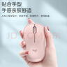 罗技（Logitech）M221无线鼠标 办公鼠标 静音鼠标 笔记本台式机家用带USB接收器 多色可选 M221-茱萸粉＋【鼠标垫】 实拍图