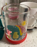 富光 玻璃杯家用儿童牛奶杯子带刻度耐热吸管水杯喝奶杯微波炉可加热 实拍图
