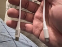 品胜苹果数据线PD27W快充Type-C to Lightning充电短线USB-C适用iPhone14/13/12/Xs手机充电宝0.25米 实拍图