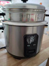 三角牌（Triangle）电饭锅老式电饭煲6L大容量煮饭锅5-8人煮饭锅316不锈钢内胆带蒸笼TG-Z60X17ZK 实拍图
